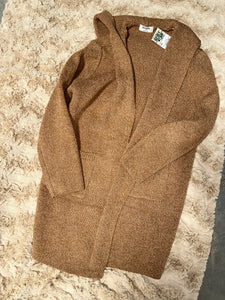 Hooded Sweater Cardigan