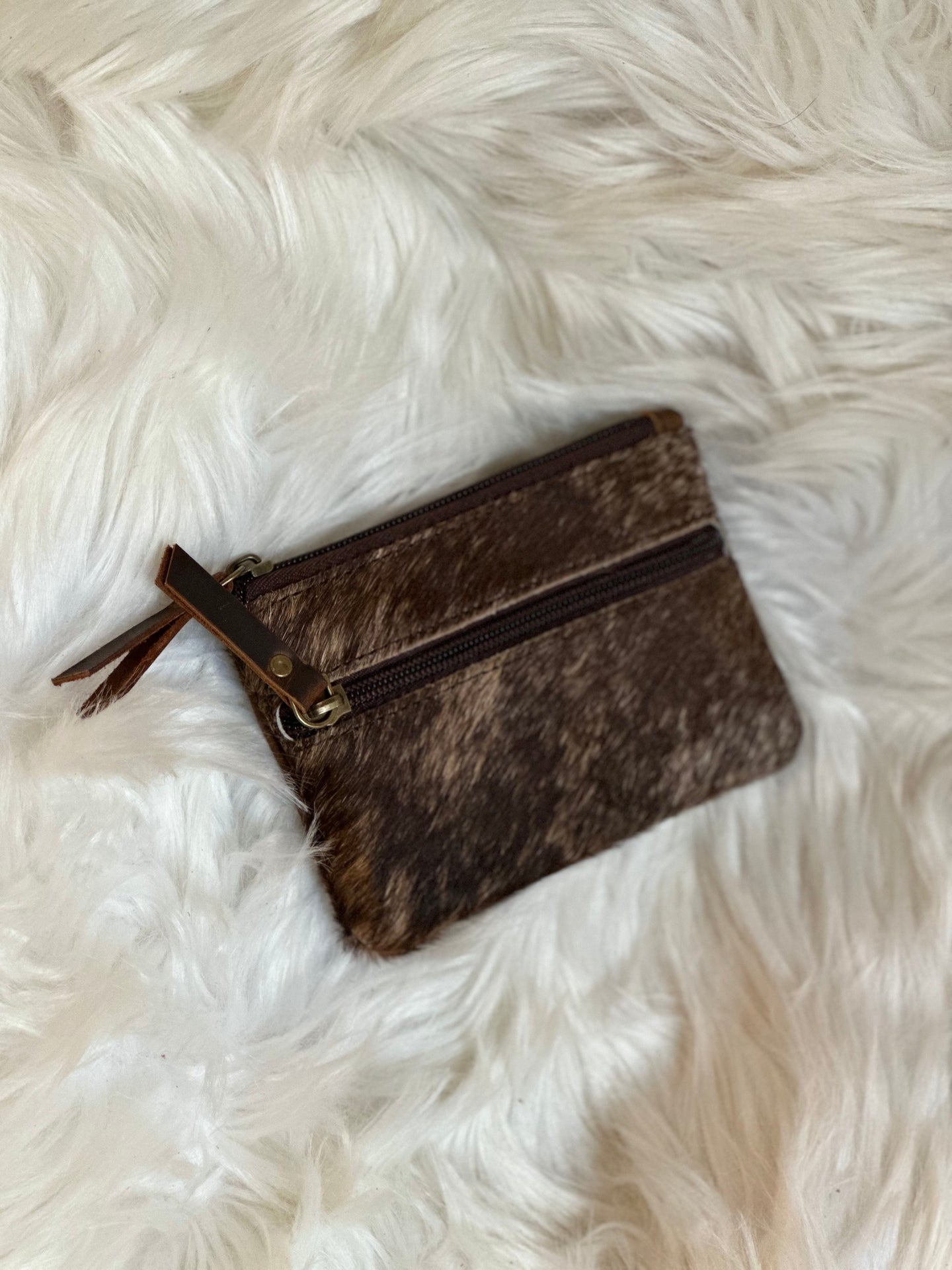 Leather and Hide Coin Purse