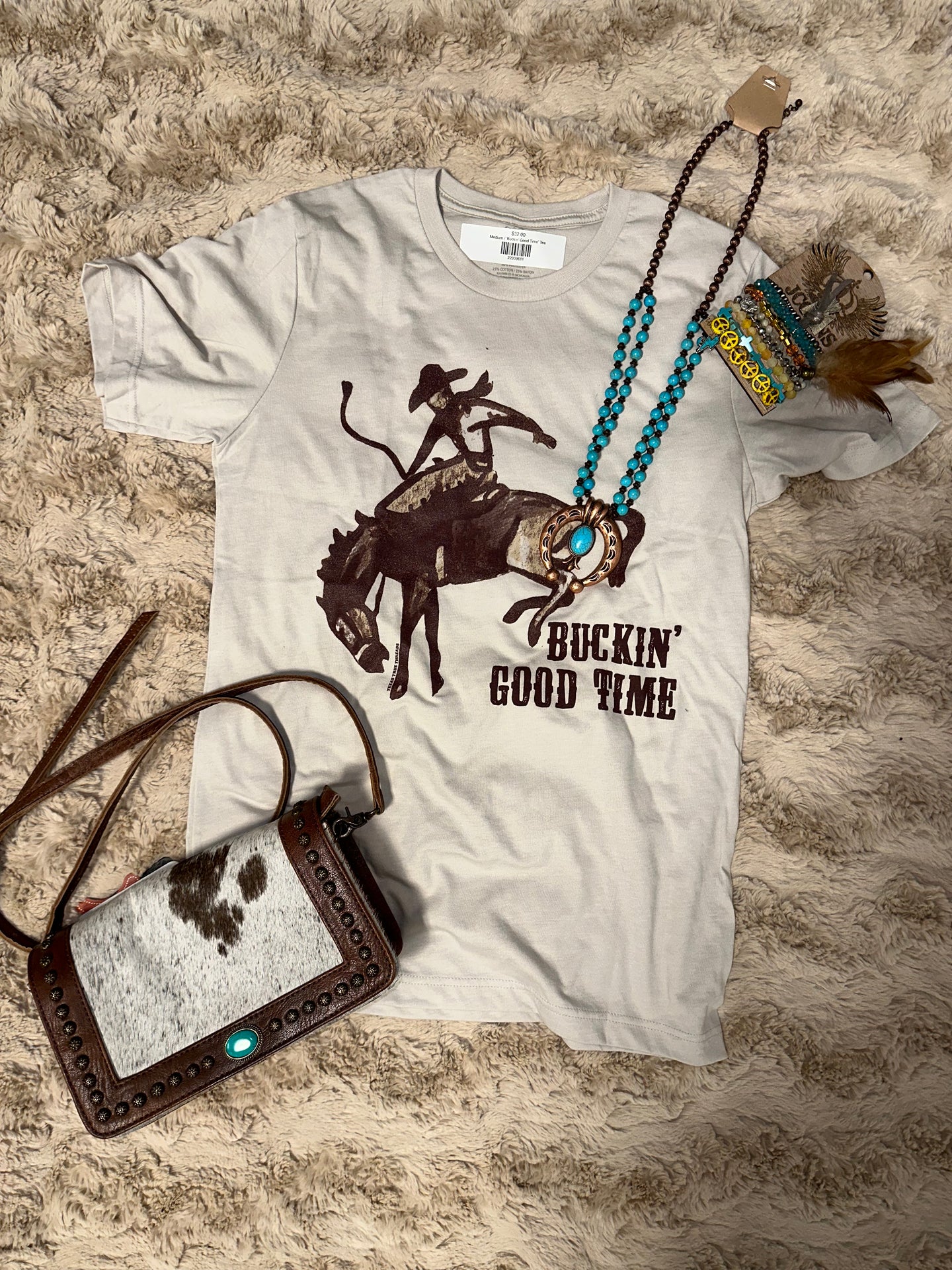 'Buckin' Good Time' Tee