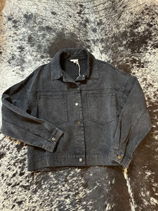 Black Denim Jacket