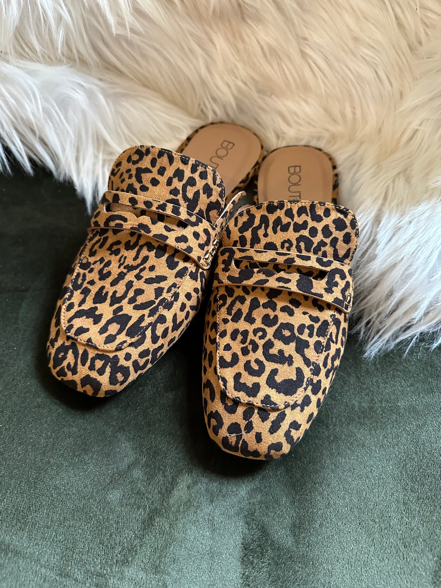 It's Fall Yall Leopard Mules