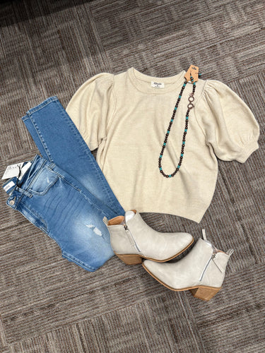 Distressed Skinny Denim
