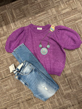 Load image into Gallery viewer, Puff Sleeve Sweater