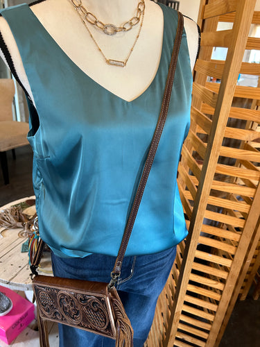 Dusty Teal Tank