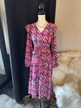 Load image into Gallery viewer, Magenta Mix Dress