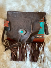 Load image into Gallery viewer, American Darling Hand-Tooled Leather Crossbody