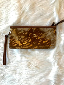 Hair on Hide Leather Handbag by AD