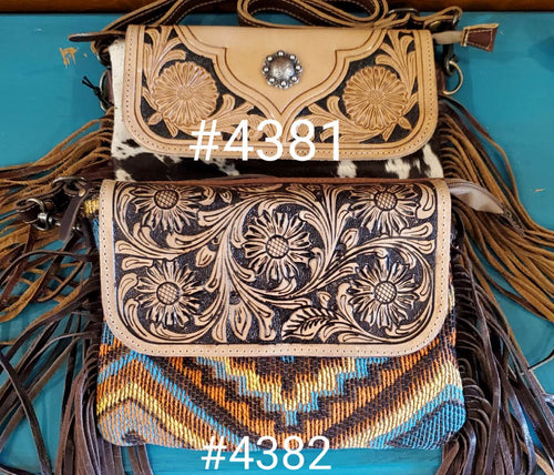 Myra Hand-Tooled Bag