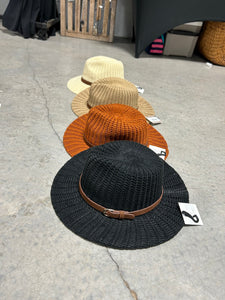 Crocheted Fedora Hat