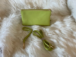 Jen & Co. Small Leather Crossbody Purse