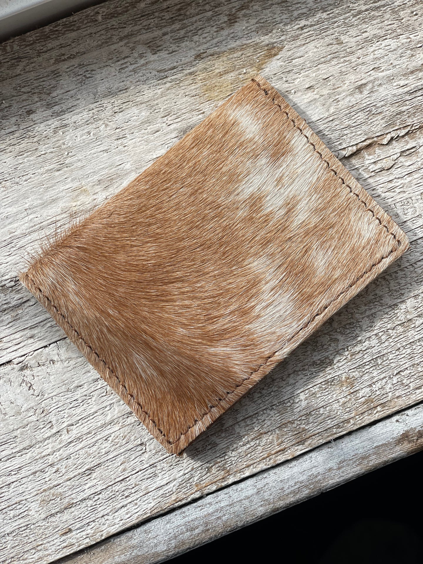 Cowhide Card Holder