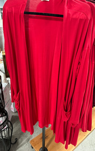 Ruby Red Cardigan