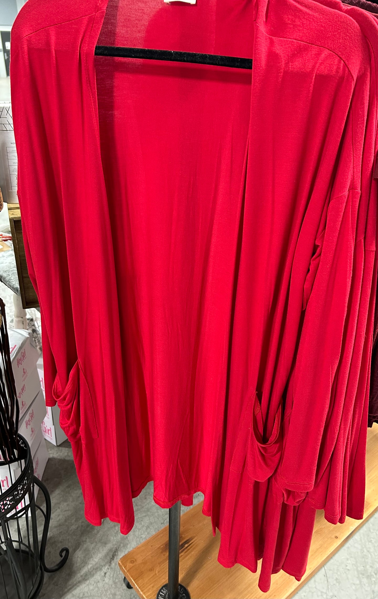 Ruby Red Cardigan